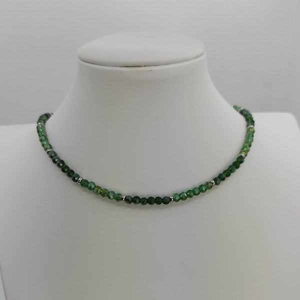 Green choker necklace summer choker trending necklace birthday gift present necklace for daughter girl mother special