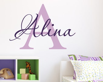 Personalized first name stickers