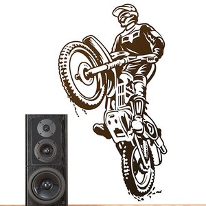 Stickers moto cross