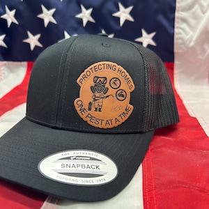 Pest control protecting homes one pest at a timeRichardson 112/yupoong hat blue collar gift for him  birthday fathers day Christmas
