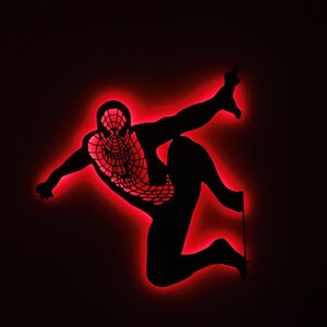 Spiderman led hot sale light