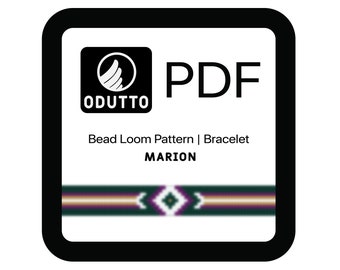 Bead Loom Pattern for Bracelet Western Jewelry