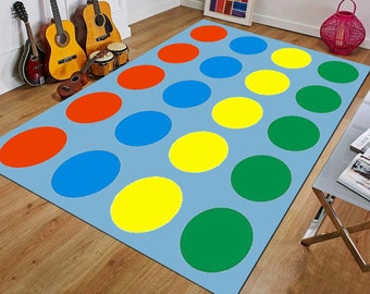 Twister Rug Family Game Game Rug Kids Rug - Nederland