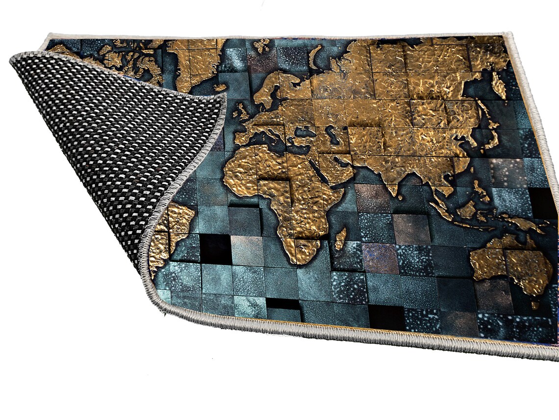 Historical Map Map Decor Map Rug World Map Rug Educational Etsy