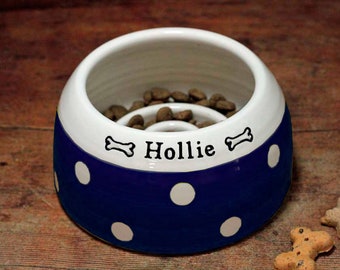 Slow Feeder Spaniel Bowl