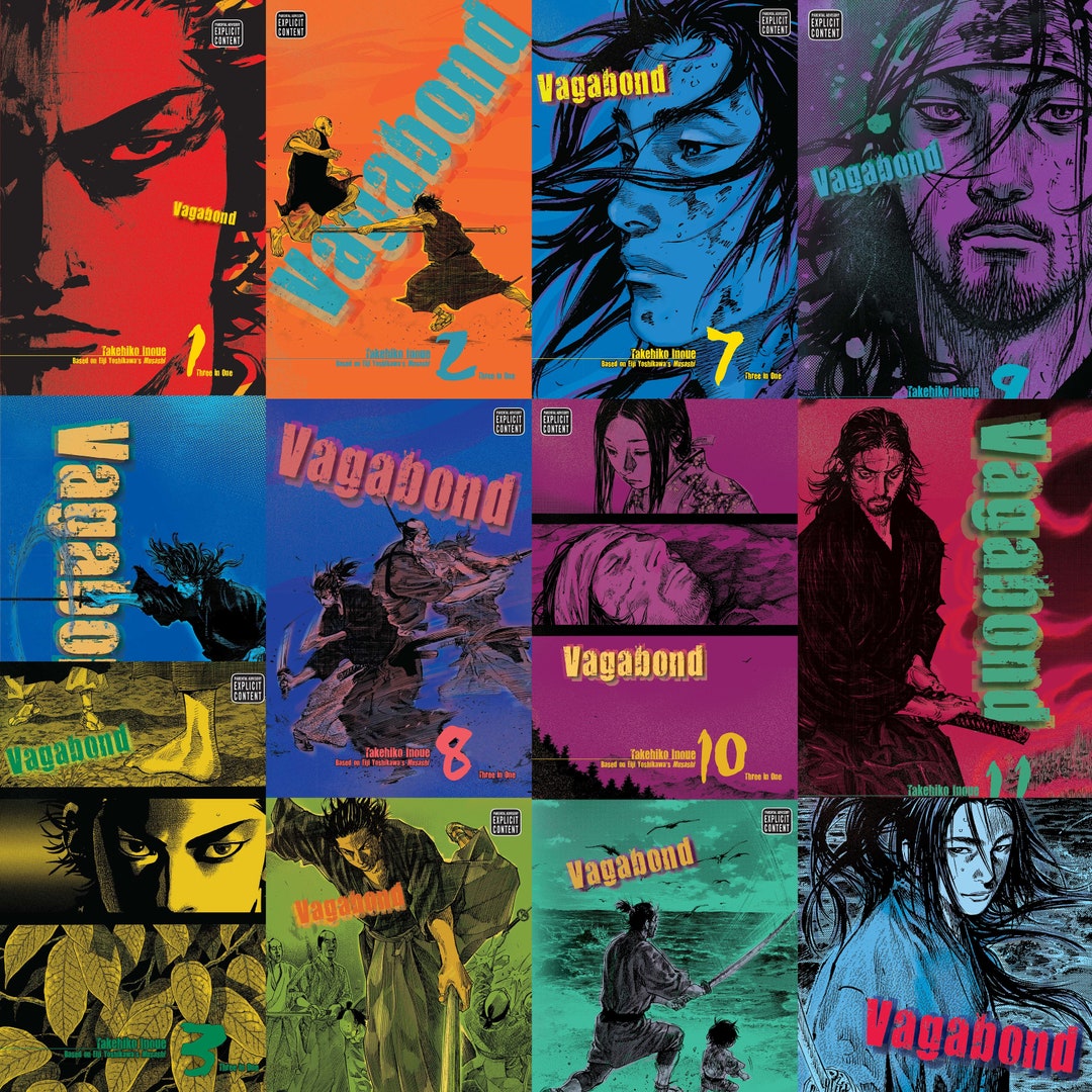 Vaga.bond HD Manga Art Posters Digital Download Etsy