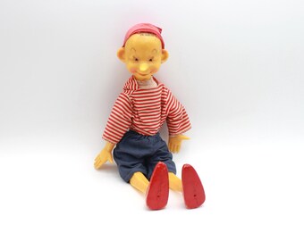 DDR Sowjetunion Buratino Pinocchio Vintage Spielzeug UdSSR