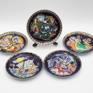 Björn Wiinblad Sindbad collection plate from Rosenthal approx. 16 cm