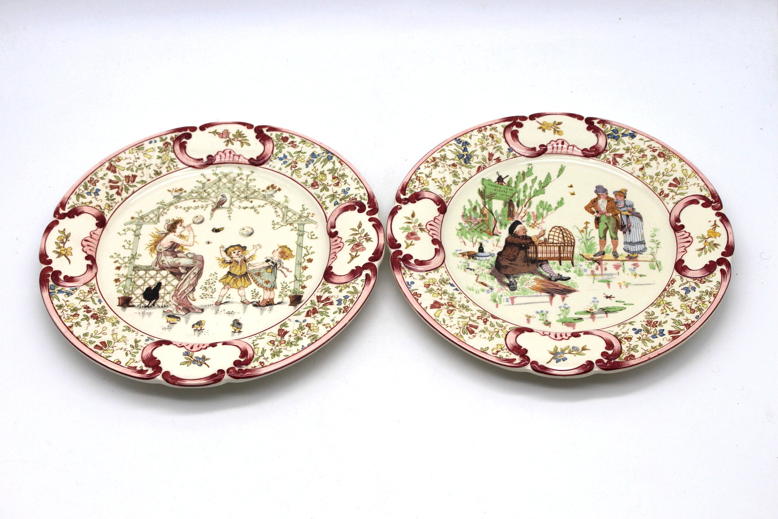 Sarreguemines minton - Etsy 日本