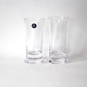 1 von 2 Holmegaard Longdrink Glas, No 5 Design Peer Lütken mit Stern H ~16cm Vintage