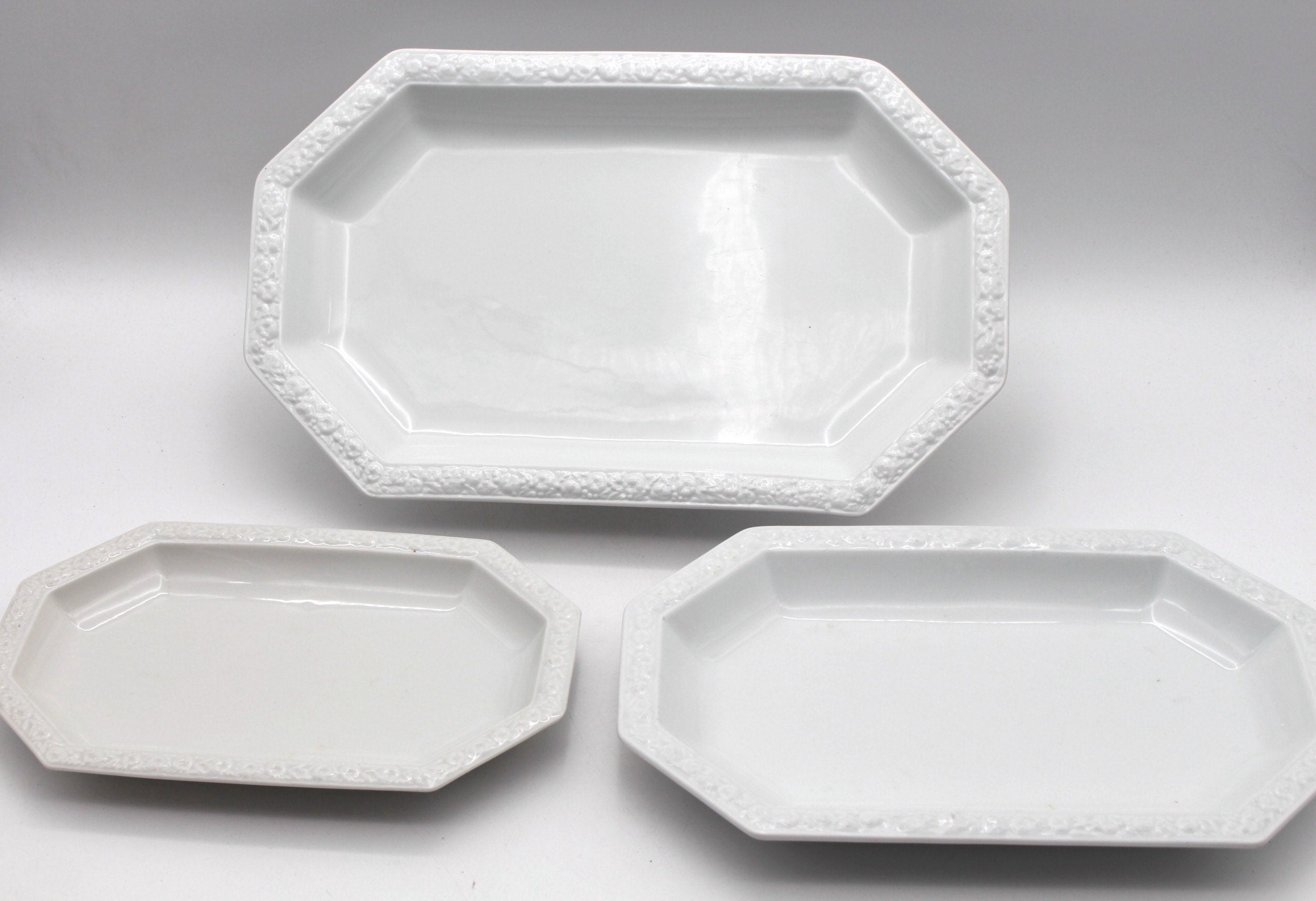 Rosenthal Maria Weiß Classic Serving Plates 8-Square