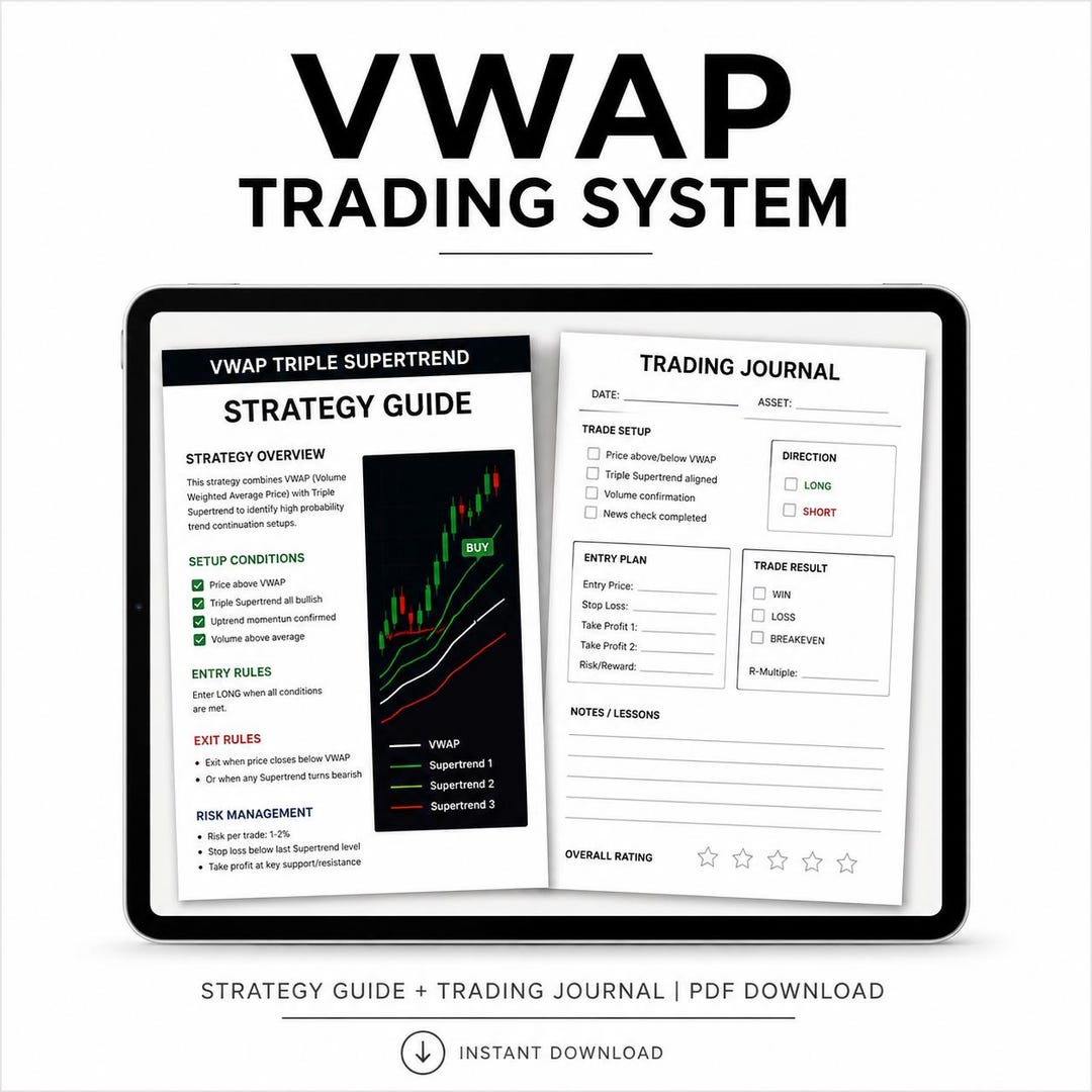 Vwap Algorithm Pdf VWAP Triple Supertrend Trading System | Clear Entry Rules + Strategy ...