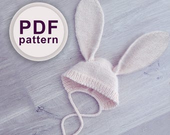 Patrón de tejido de gorro para bebé, gorro de punto, gorro de bebé, gorro para niño pequeño, gorro de punto en PDF, gorro de bebé, patrón de tejido de gorro, patrón de tejido de bebé