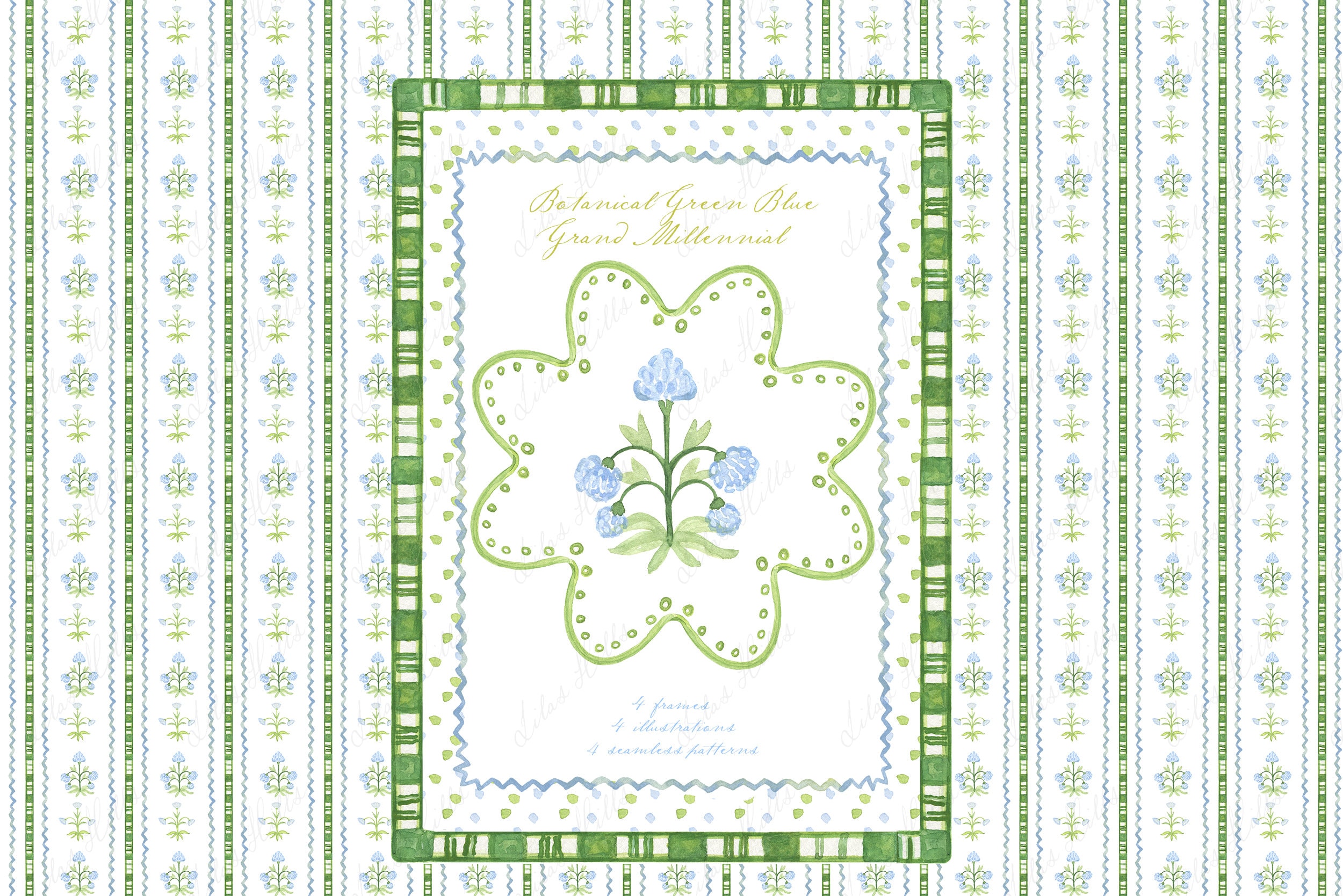 Pretty Green Artwork - Etsy