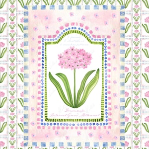 Clipart fleurs botaniques printanières fard à joues rose verdure floral PNG aquarelle jardin faire-part de mariage bricolage téléchargement