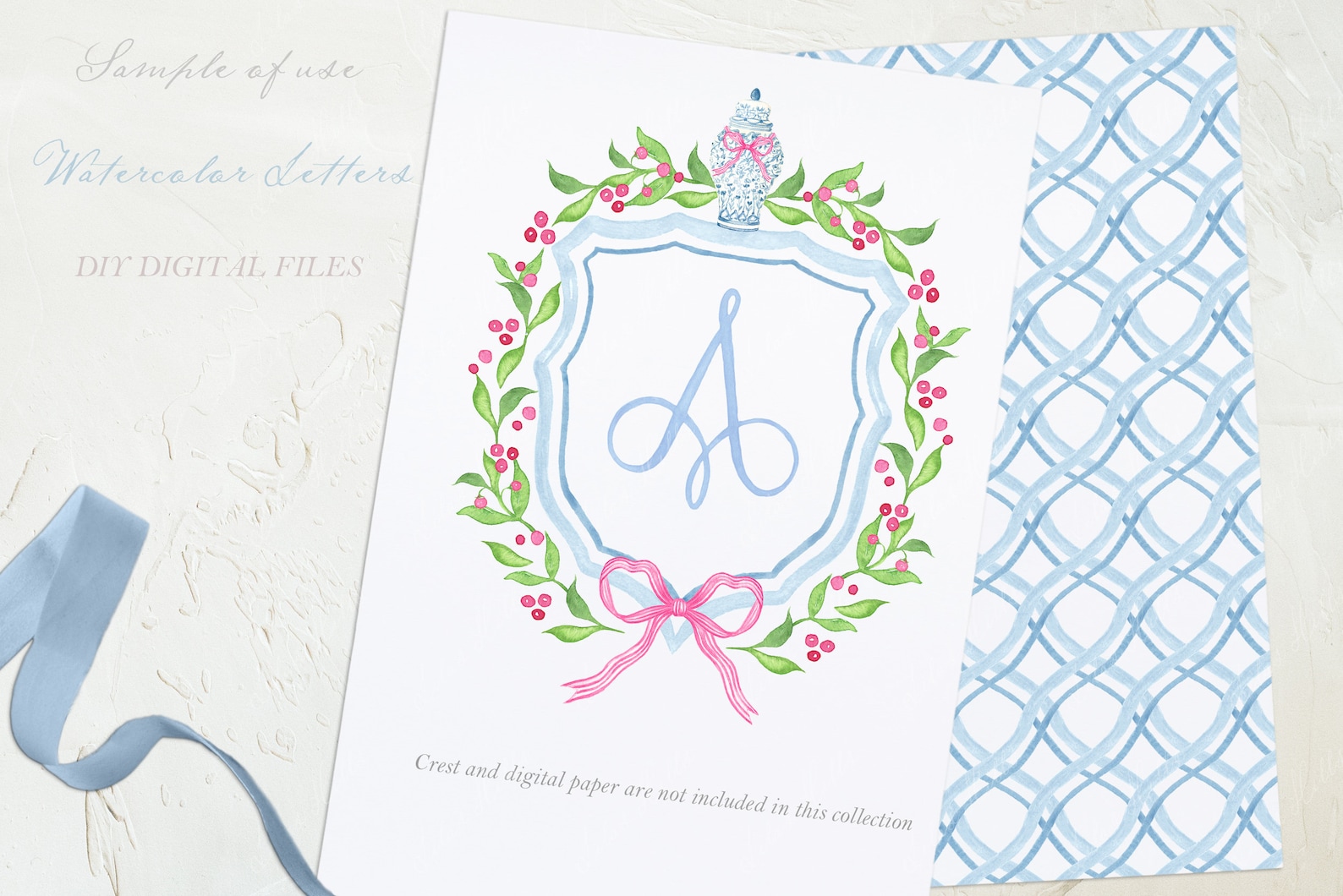 Wedding Monogram PNG Calligraphy Letters for Crest DIY Romantic Light ...
