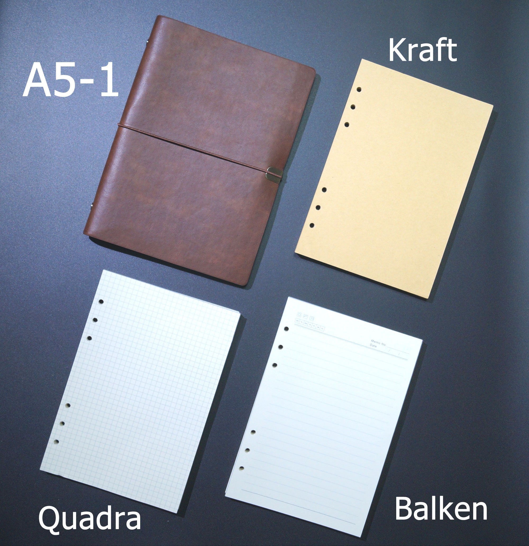 Papel para cuaderno recargable - cuaderno de Gift from Aurora