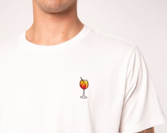 Spritz | Besticktes Männer Bio Baumwoll T-Shirt