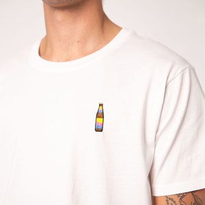 Cola Mix | Embroidered men's organic cotton t-shirt