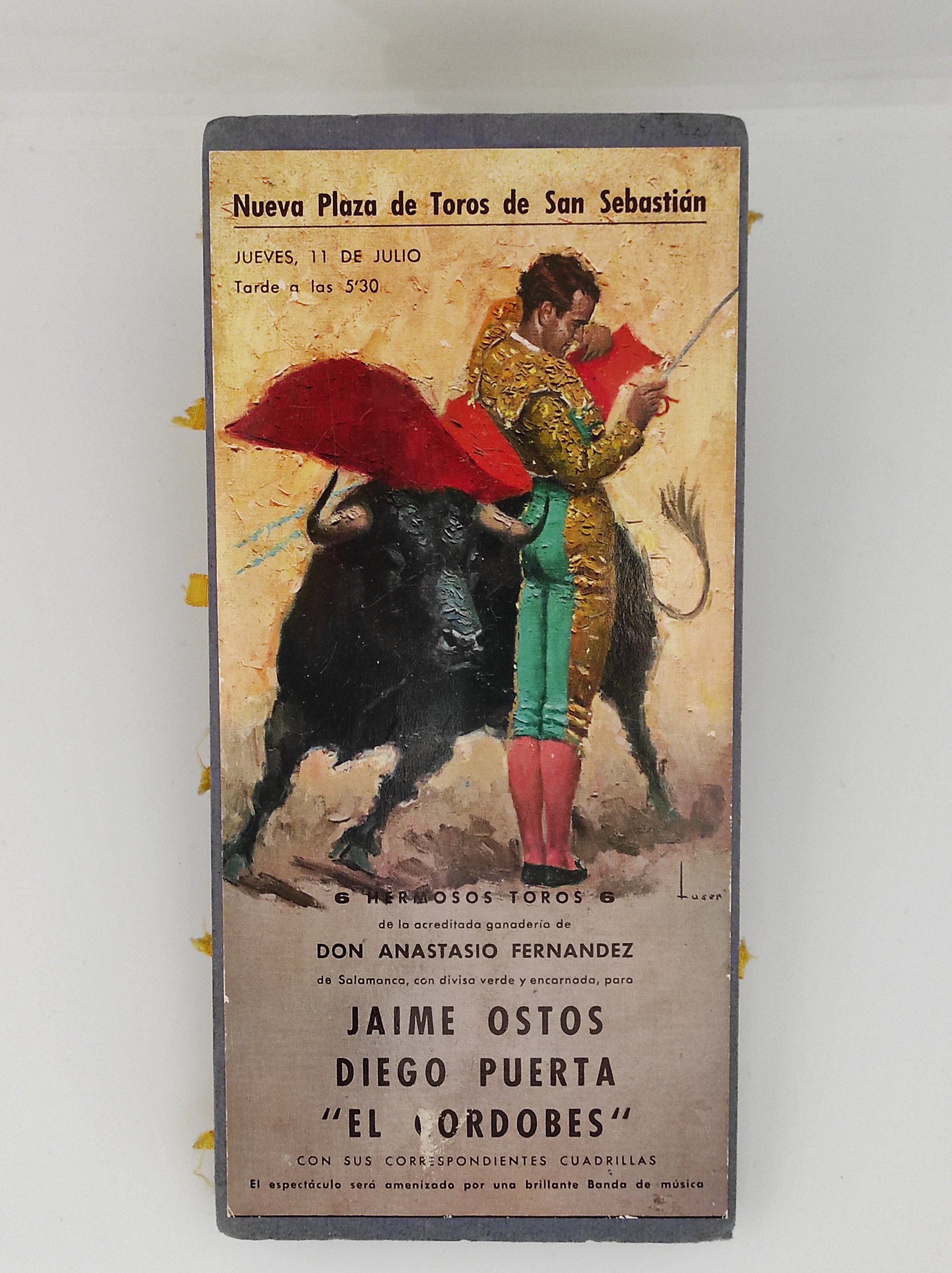 Vintage coleccionable spanish MatchBox cartel de toros anuncio Etsy