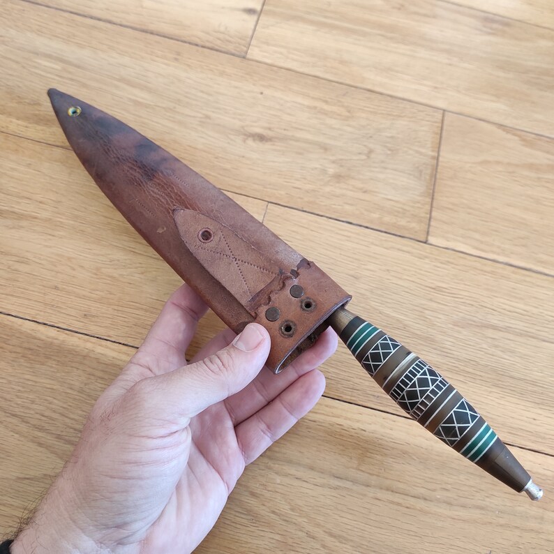 Vintage Large Traditional Canarian Islands Knife Naife Etsy