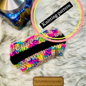Cozy Knitted Headband Pattern: Around the Bend Colorwork Earwarmer (PDF Pattern)