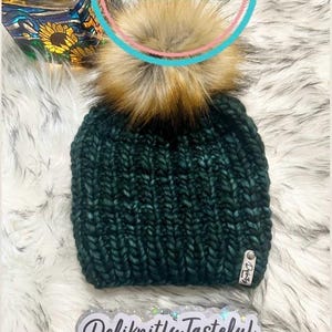 Super Bulky DefiKnitly Tasteful Beanie Knitting Pattern: Elegant Knit Hat (PDF Pattern)