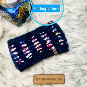 Super Bulky Knit Headband Pattern: Pick N Mix Colorwork (PDF Pattern)