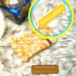 Cozy Knitted Headband Pattern - Stylish Earwarmer for Adults - Swirl Pop Headband Knitting Pattern - Super Bulky Headband Pattern - PDF File