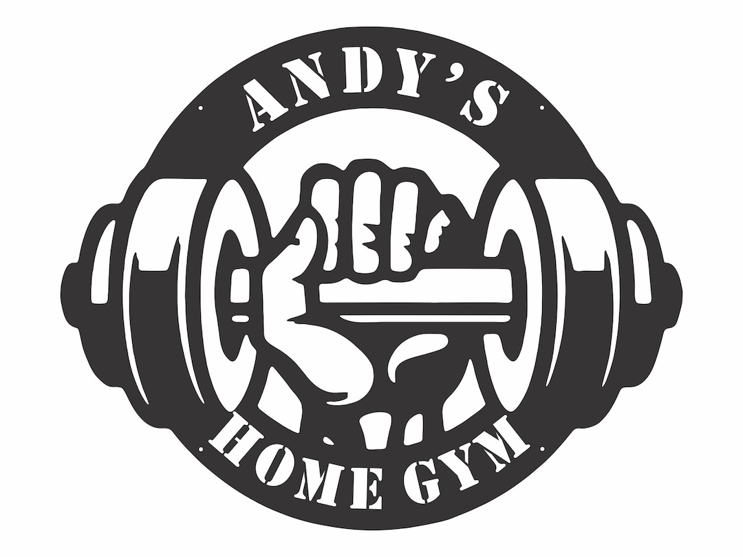 andy-s-home-gym-metal-wall-art-geometric-wall-art-home-gym-wall-art