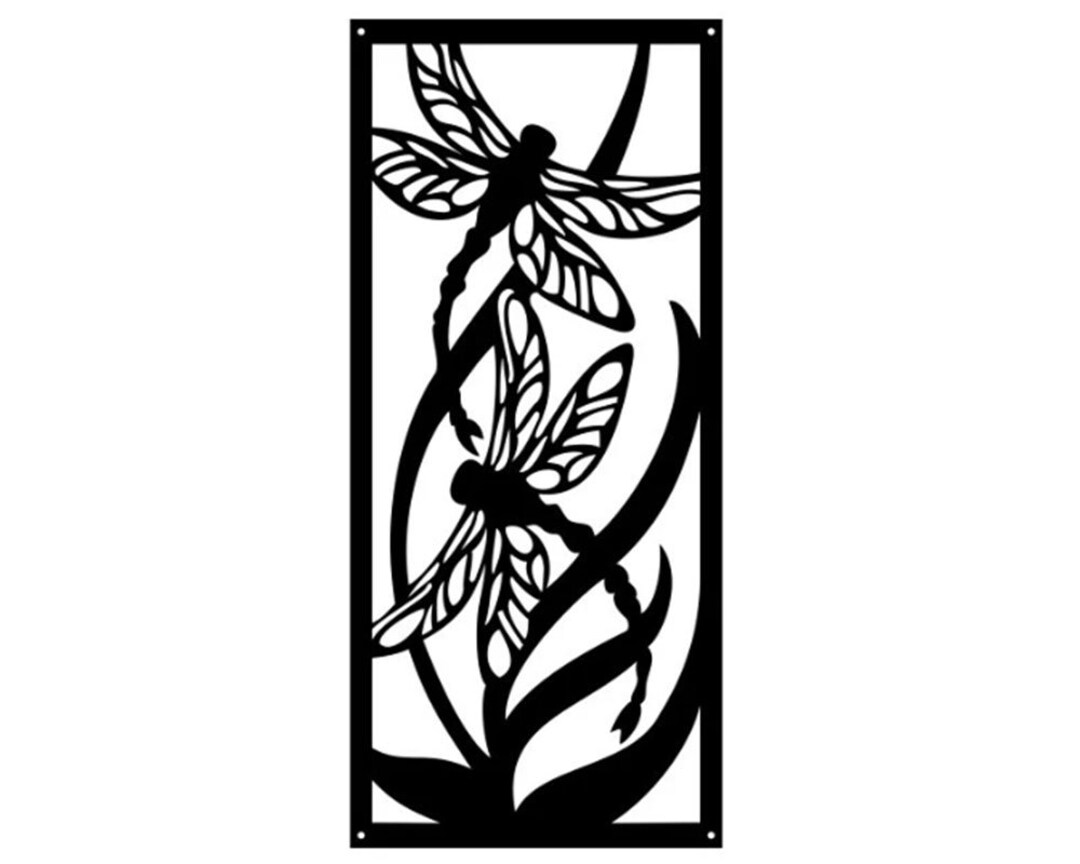 Dragonfly Metal Wall Art Dragonfly Wall Decor Housewarming Gift Insect