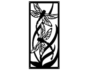 Dragonfly Metal Wall Art | Dragonfly Wall Decor Housewarming Gift | Insect Wall Art Dragonfly Gift | Dragonfly Metal Sign