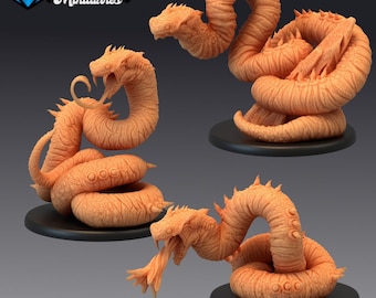 Giant Sand Snake | Epic Miniatures | Tabletop miniatures