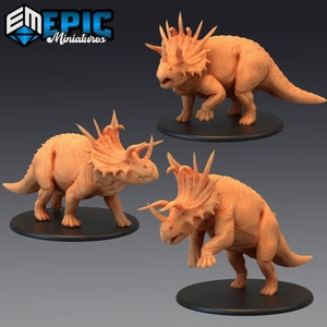 Triceratops | Triceratops mount | Epic Miniatures | Lost Paradise | Tabletop miniatures