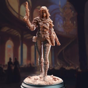 Lendara “Slickshot” Varth | DM Stash | Betting in Blood | Tabletop miniatures | Display piece