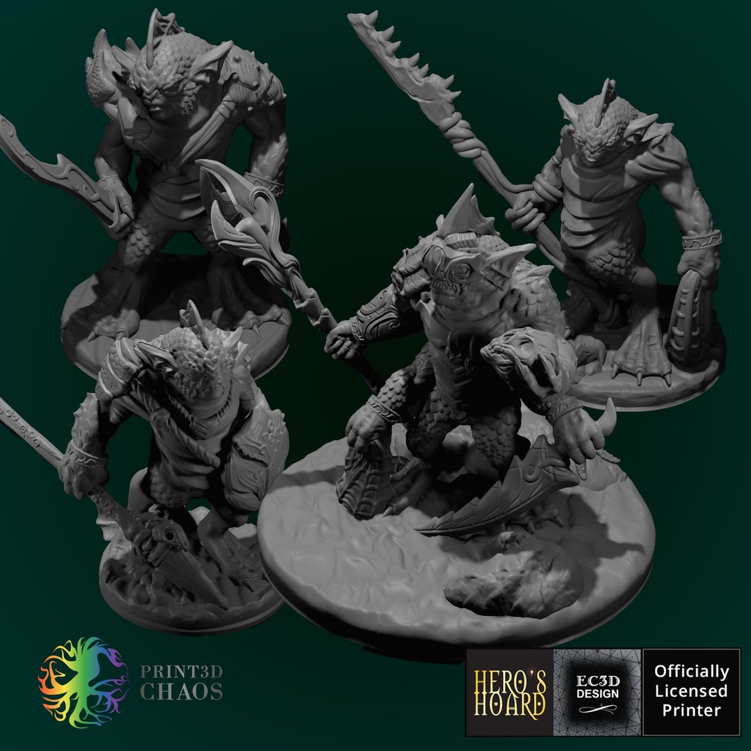 Devils Tabletop Sea Devils | EC3D Design | Tabletop Miniatures - Etsy Australia