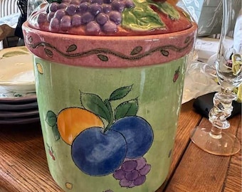Sangria by Sango Lidded Canister