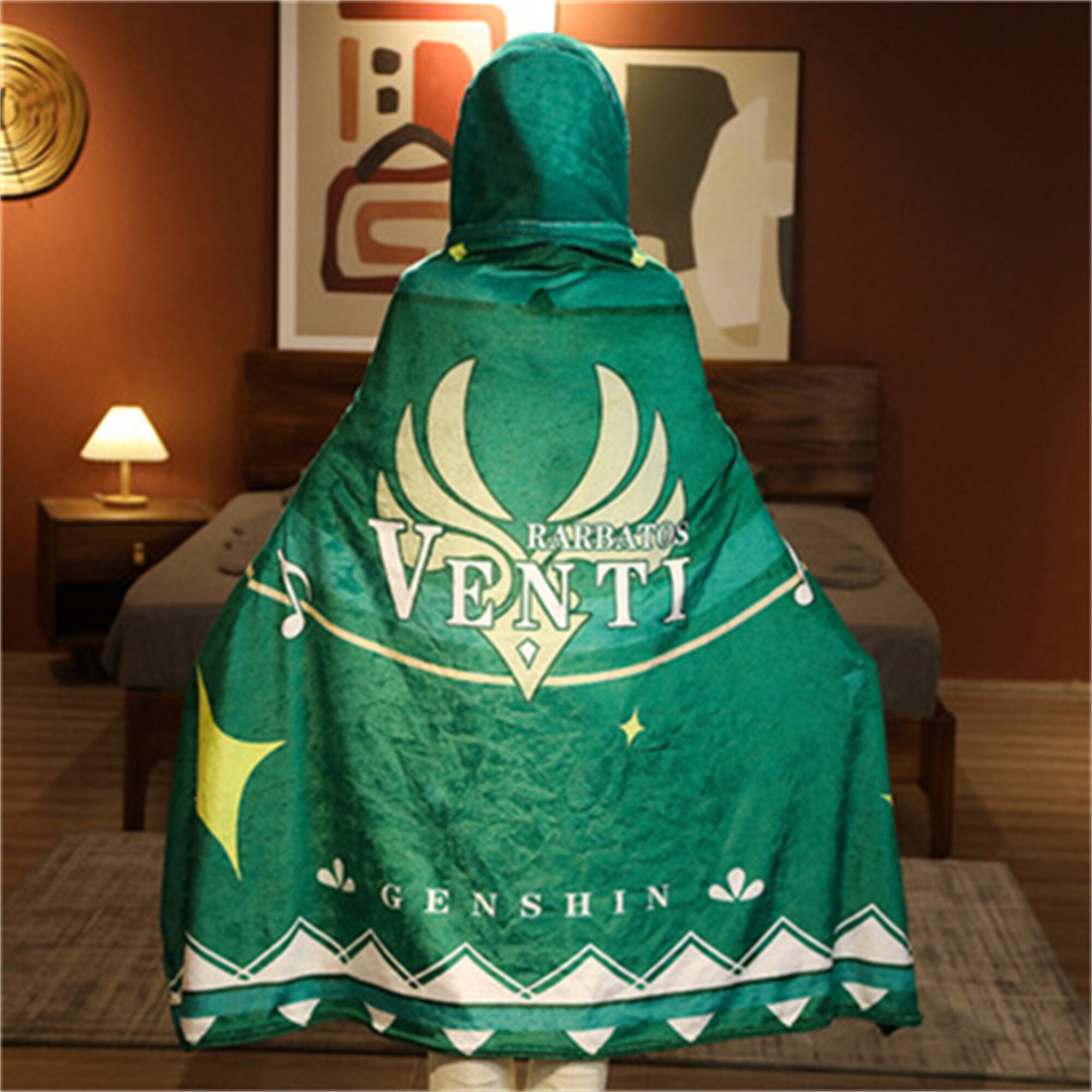 Game Genshin Impact Plush Blanket/cloaks,cryo Abyss Mage/zhongli/xiao