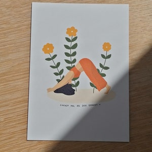 Postkarte | "An Dich Gedacht“