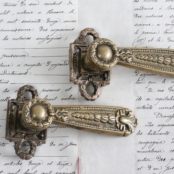 Antique Style Door Handles - Etsy