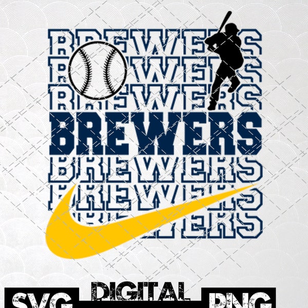 Brewers Baseball SVG