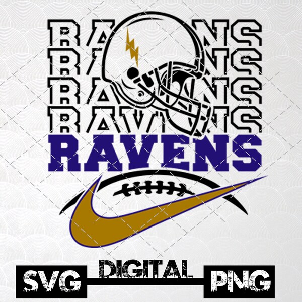 Ravens Football Svg