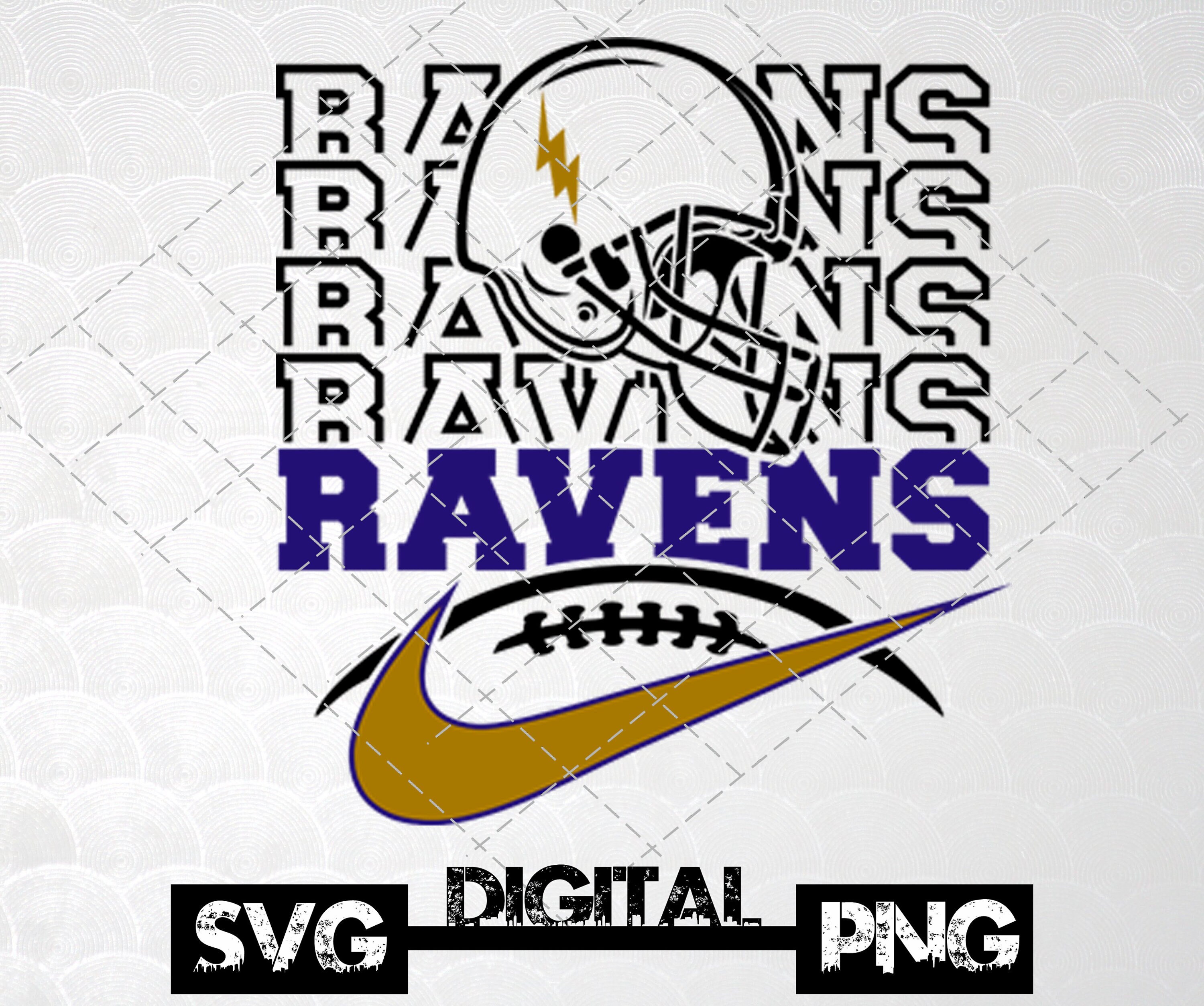 Ravens Football Svg Etsy