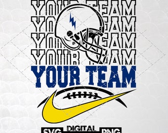 Your Team Football Svg