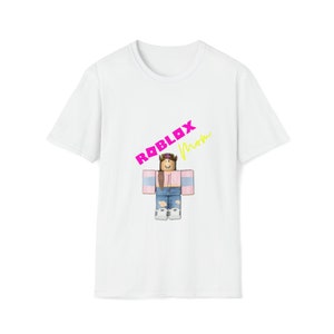 T- Shirt ROBLOX (BOY and GIRL)  Diseño de camiseta gratis, Pegatinas para  ropa, Camisas recortadas