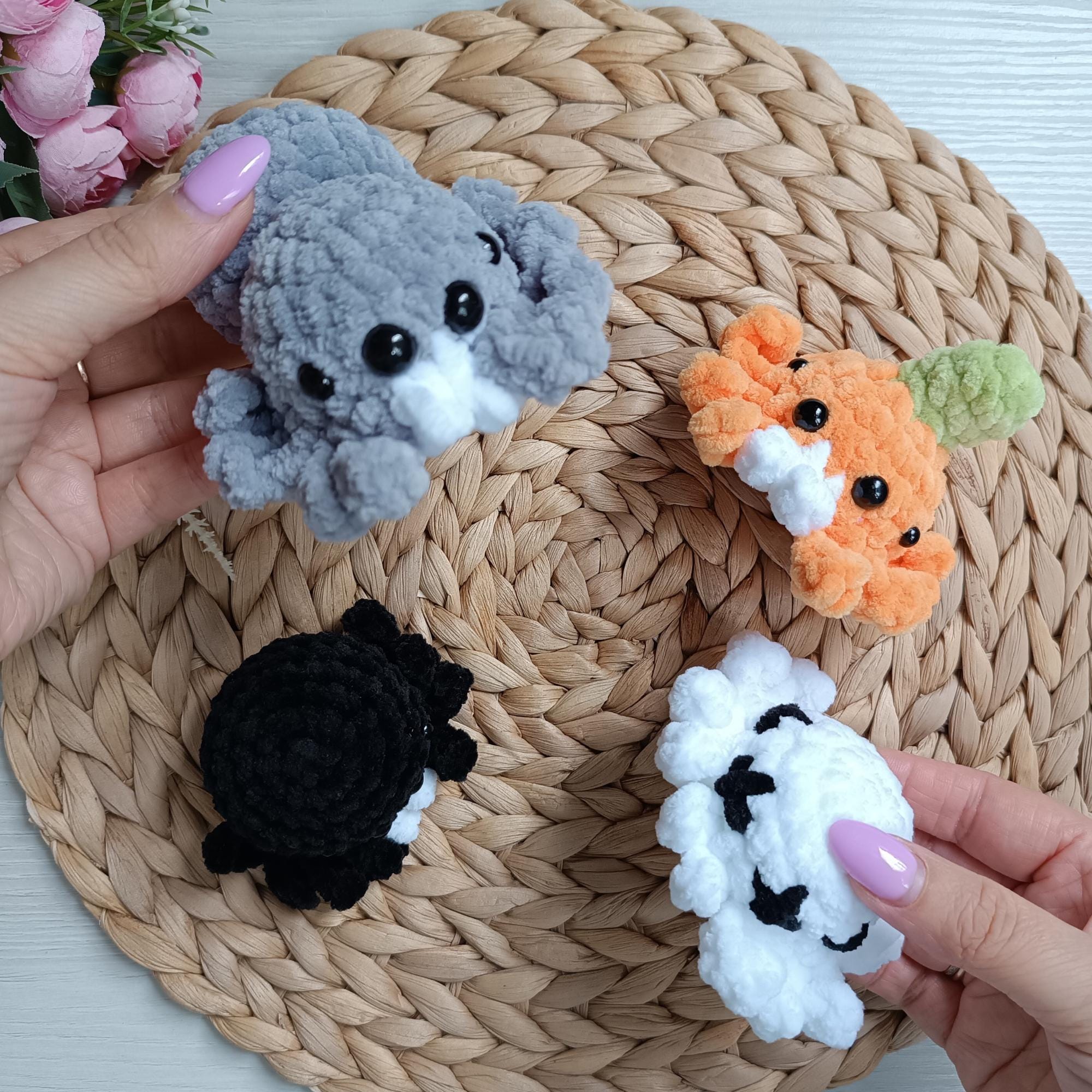 No-Sew Crochet Spider Beginner-Friendly Amigurumi Patterns Bundle