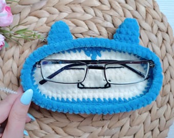 Snor.lax Crochet Pattern, Eyeglass Holder Animal Crochet Coasters, Amigurumi tutorial PDF (English)