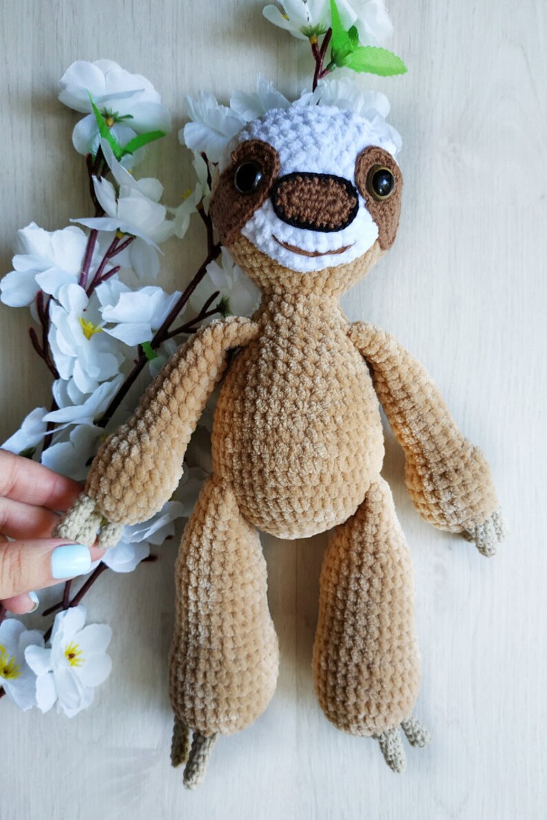 Sloth Amigurumi Crochet Pattern Baby Toy Pattern Stuffed Toy - Etsy