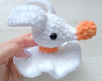 Zero Crochet Pattern PDF – Gothic Ghost Dog Amigurumi Halloween Hound – Spooky Skeleton Spirit Puppy DIY Tutorial in English