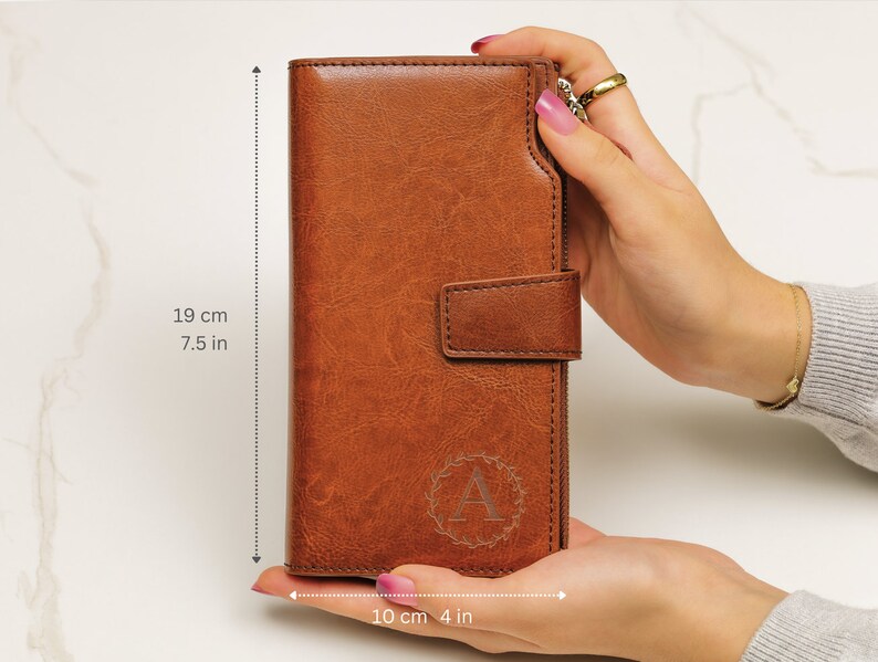 Personalized Womens Wallet Christmas Gift RFID Wallet Etsy